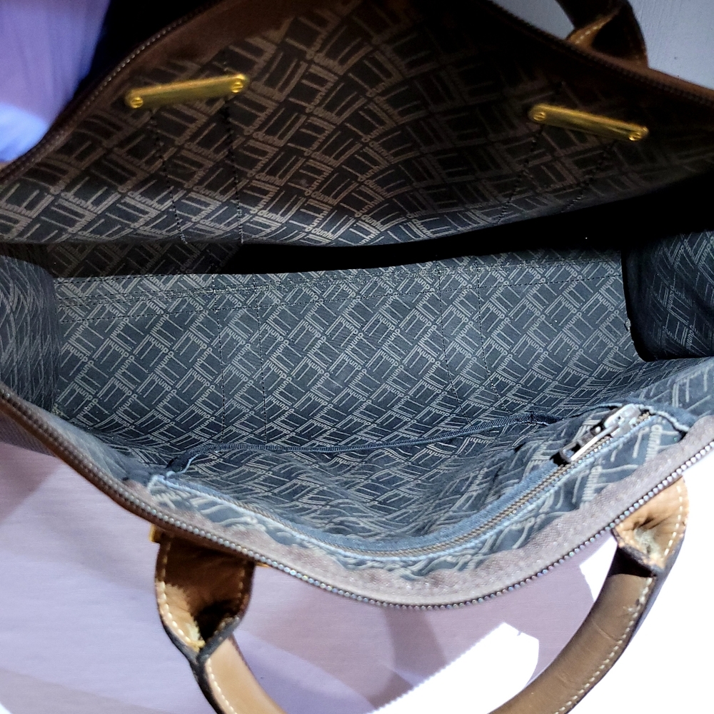 Dunhill Bag Canvas x Leather - Picture 12 of 13